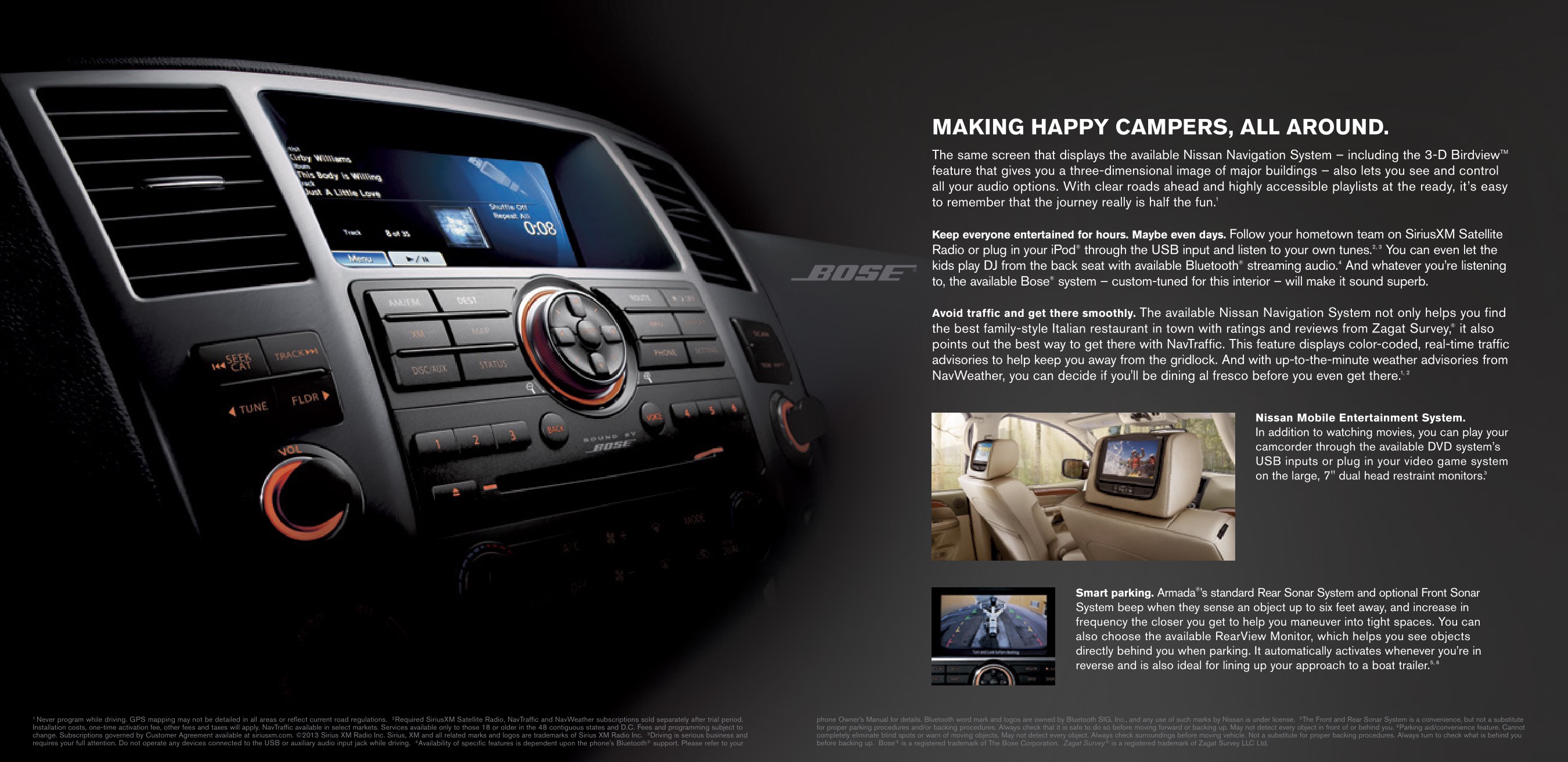 2014 Nissan Armada Brochure Page 8